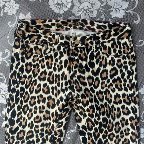 Kate Spade Broome Street Leopard Print Jeans Sz 26 - Picture 6 of 16